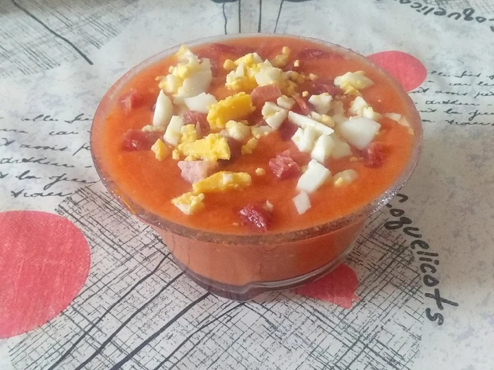 Pasos sencillos para Preparar Salmorejo, versión sin gluten y más ligera  que Delicioso