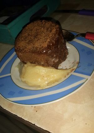 Una foto de Bizcochuelo en taza