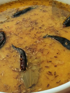A picture of Khatti Daal 😋💛🍲.