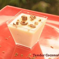 A picture of Tender Coconut Pudding.