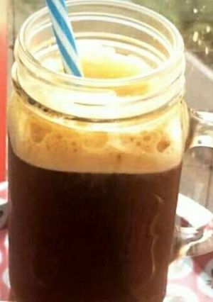 A picture of Chocolate shake.