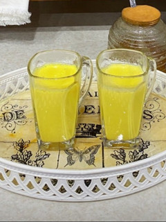 عکسی از دستور شیر زردچوبه