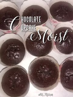 Foto resep #807 Chocolate Cupcake Moist (tanpa mixer) ala Atha Naufal