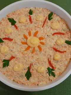 Egyszerű majonézes saláta recept fotója