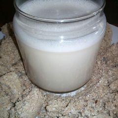 A picture of Sesame seeds Milk.