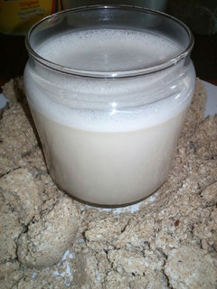 A picture of Sesame seeds Milk.