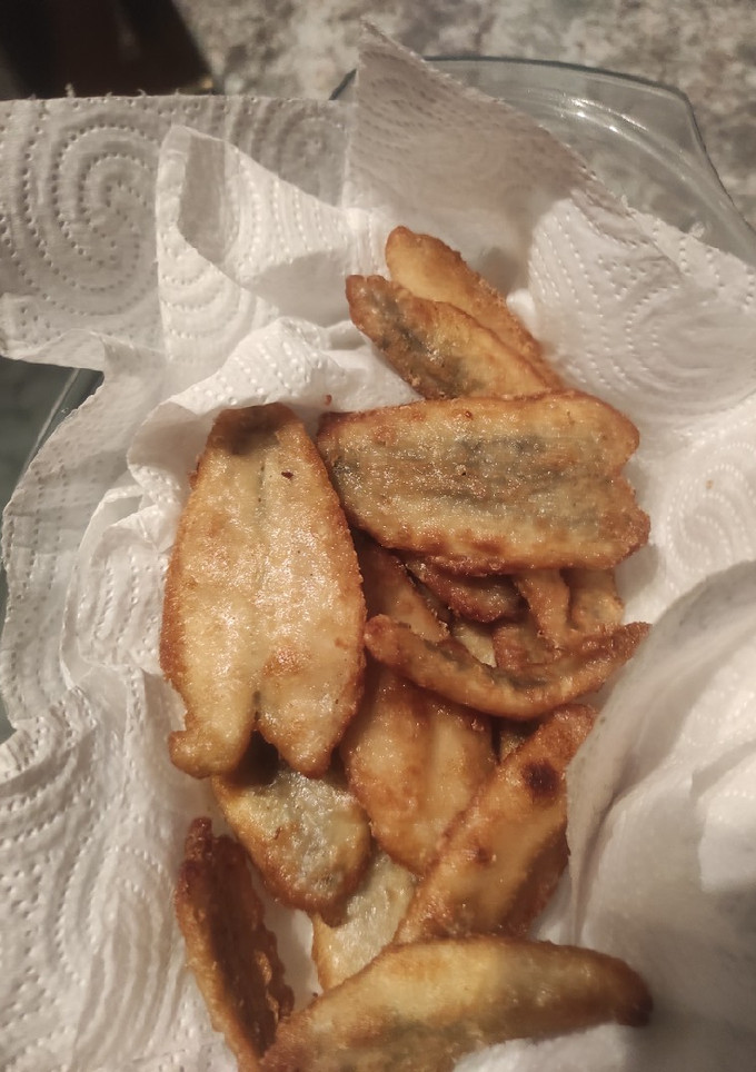 Una foto de Boquerones en tempura