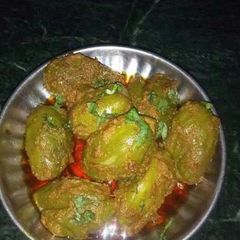 A picture of Yummy masala parval sabji.