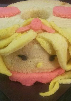 Foto resep Rapunzel pumpkin chiffoncake