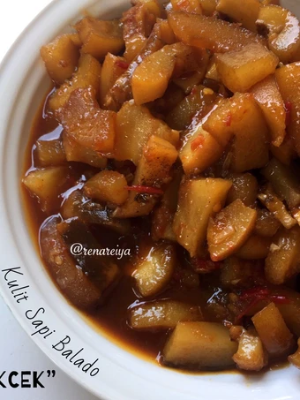 Cara Gampang Membuat Resep Cekcek Kulit Sapi Balado Anti Ribet, Sempurna