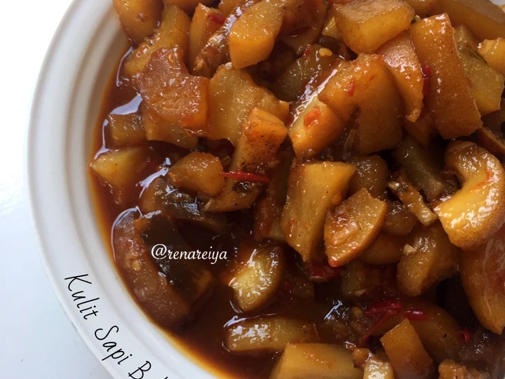 Cara Gampang Membuat Resep Cekcek Kulit Sapi Balado Anti Ribet, Sempurna