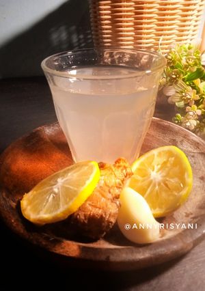 Foto resep Teh Bawang lemon dan Jahe
