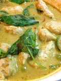 Green Curry with Fish Balls
