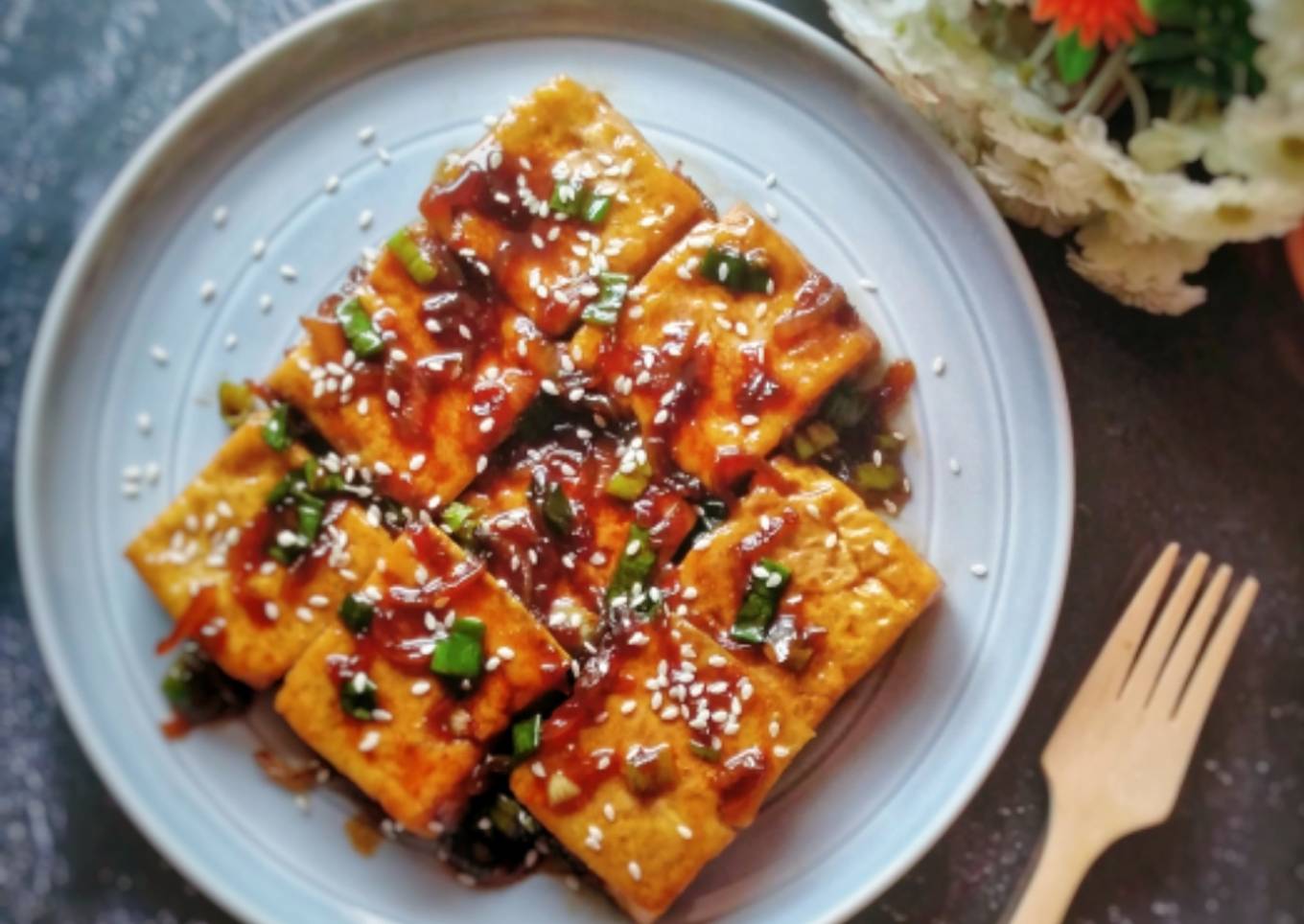 Tahu Saus Teriyaki