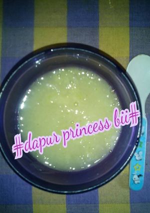 Foto resep MPASI Bii (6+) Bubur Saring Sawi Putih