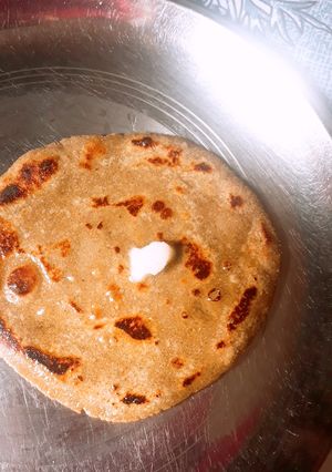 A picture of Millet roti.