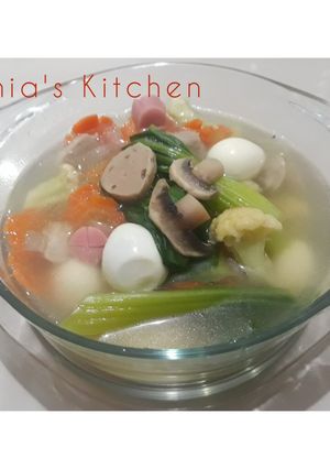 Foto resep Sup Pelangi Super Enak
