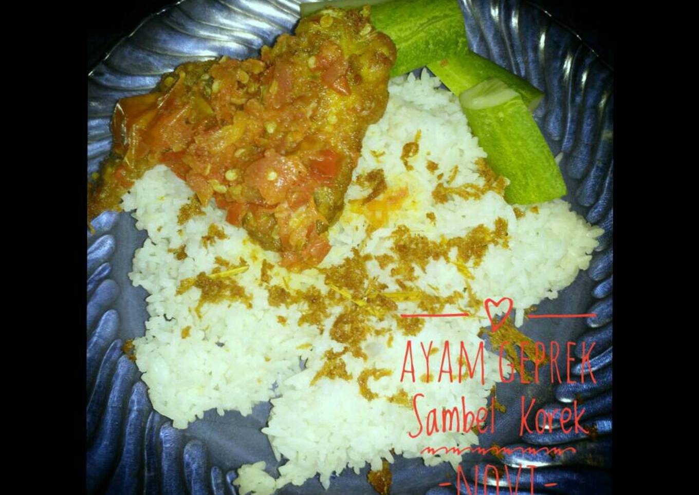 Ayam Geprek Sambel Korek