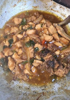 Foto resep Ayam mentega bumbu kecap