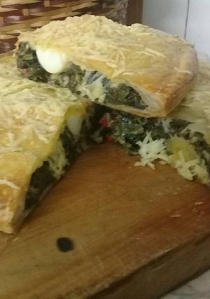 Una foto de Tarta verduras
