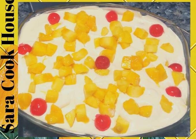 Easiest Way to Make Homemade Mango Trifle Custard