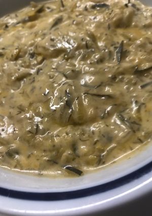 Cukkinifőzelék recept fotója