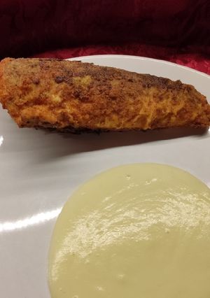 Hekk krumplipürével recept fotója