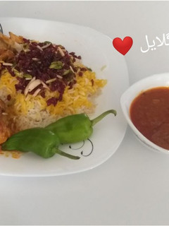عکسی از دستور زرشک پلو با مرغ 😋