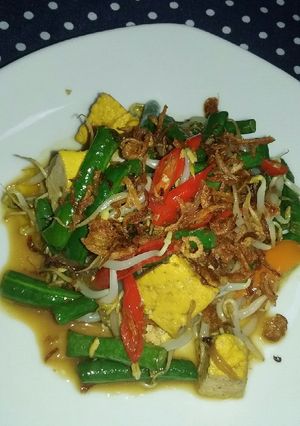 Foto resep Tumis Tauge Tahu Kacang Panjang