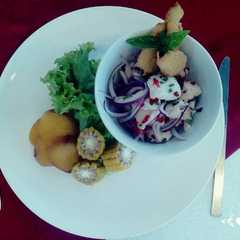 A picture of Ceviche.