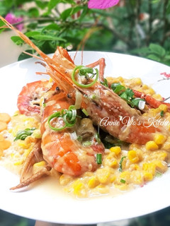 Hình của món Tôm càng sốt phomai.