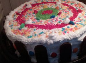 Una foto de Torta de cumpleaños