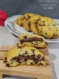 Cookies de mantequilla de maní rellenas de Nutella 🍪