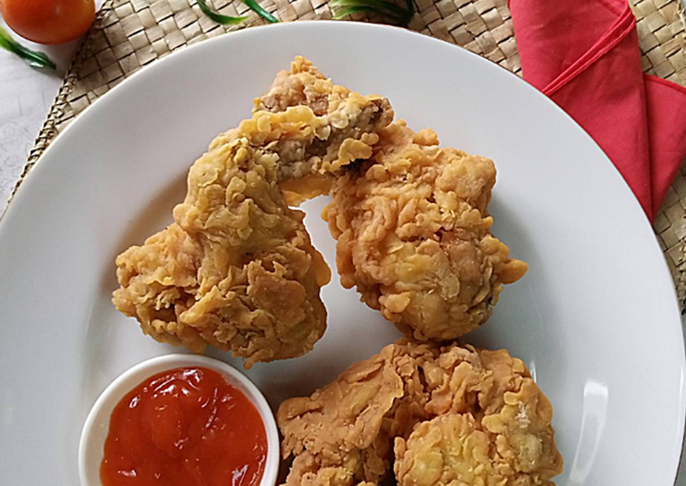 Ayam goreng keriting