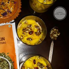 A picture of Mango parfait.