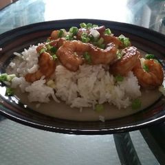 Easy Shrimp Teriyaki with Rice A picture of Easy Shrimp Teriyaki with Rice.