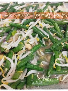Foto resep Tumis Tauge kacang panjang