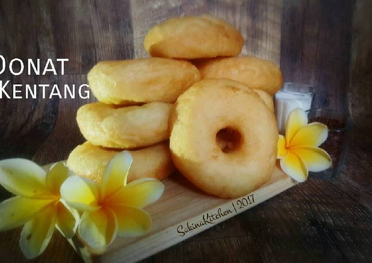 Resep Donat Kentang (no mixer), Lezat