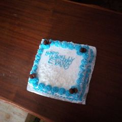 A picture of White forest cake.