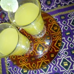 A picture of Ginger juice.