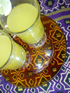 A picture of Ginger juice.