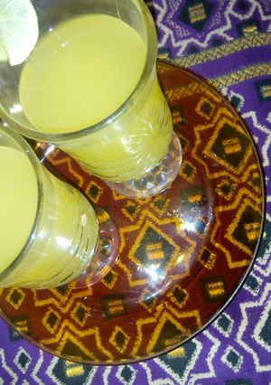 A picture of Ginger juice.