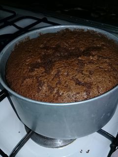 عکسی از دستور کیک اسفنجی شکلاتی