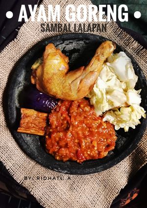 Foto resep Ayam Goreng Sambal Lalapan