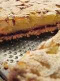 Raspberry Almond Tart “Torta della Santa Maria”