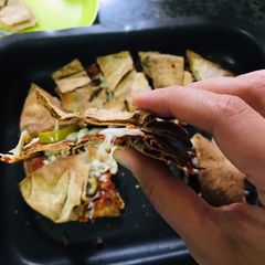 Toasted Arabic Cheese Crispy Sandwich A picture of Toasted Arabic Cheese Crispy Sandwich.