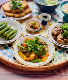 đậu hà lan, nấm