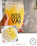 Nước ép dứa vải 🍍