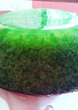 Foto resep Puding lumut tape ketan