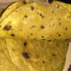 A picture of Carrot chapati.